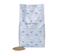 WildThings Floating Swan & Duck Food - With Added Vitamins & Minerals, Tasty & Nutritious Dry Nuggets (13kg)
