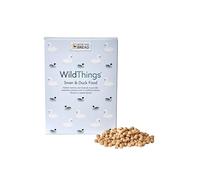 WildThings Floating Swan & Duck Food - With Added Vitamins & Minerals, Tasty & Nutritious Dry Nuggets, Handy Grab & Go Pack (175g x 8)