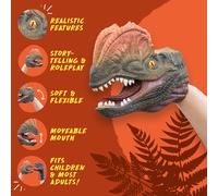Wildthings Wild Thingz Dilophosaurus Hand Puppet