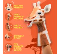 Wildthings Wild Thingz Giraffe Hand Puppet
