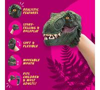 Wildthings Wild Thingz Green T-Rex Hand Puppet