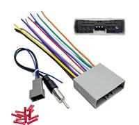 WildTundra 17Pin Black Copper Car Stereo Wiring Harness with Antenna Adapter for Honda 2006-2014 Select, Civic 06-11, CR-V 07-11, Odyssey 08-10, Insight 10-14, Acura RDX 08-12, MDX 07-13