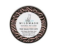 WildWash Cat Paw Balm - Super Conditioning Paw Treatment For Cracked, Dry and Rough Paws, Nails, Dry Noses, and Calloused Elbows - Natural, Sulphate and Paraben-Free for Sensitive Skin