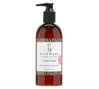 WildWash Nourishing Conditioner For Dogs 300ml - Shea Butter and Coconut to Hydrate Hair and Skin, Preventing Breakage, Detangles Long Hair- Natural, Sulphate and Paraben-Free for Sensitive Skin