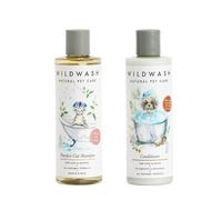 WildWash Purrfect Cat Shampoo with Added Catnip 250ml - Add Shine and Luminosity to Dull Hair - Natural, Sulphate and Paraben-Free for Sensitive Skin 250ml (Shampoo & Conditioner)