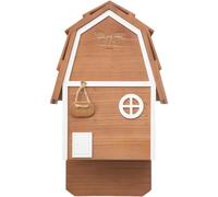 WildYard Bat Barn Junior - 2 Chamber, Brown Cedar, Up to 50 Bats