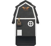 WildYard Big Bat Barn Junior - 2 Chamber, Black, Up to 50 Bats, Preassembled