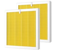 WILERDA 2 Pack G3 Pet Filter Compatible with AMEIFU G3 (Sferf-30) Air Purifier and VEWIOR A3 Air Purifier, 3-in-1 H13 True HEPA Air Cleaner Pet Filter, Yellow