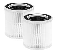 WILERDA - Filtri di ricambio Hepa compatibili con purificatore d'aria puro proton, sistema di filtraggio a 3 fasi, filtro HEPA H13 True confezione da 2