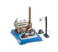 Wilesco Steam Engine Heatering (1.3kg, 27.2 x 21.0 x 16.2cm) - Historical, Big Kid, Youth, Adolescent - Manual, Fuel-powered - Includes Manual