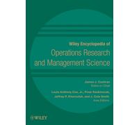 Wiley Encyclopedia of Operations Research and Management Science, 8 Volume Set