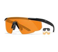 Wiley X Saber Advanced tactical glasses - Set 3in1 Matte Black