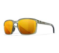 Wiley X Alfa CAPTIVATE™ Polarized AC6ALF04 Men's Sunglasses Clear Size 56