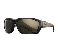 Wiley X Alpine Tactical Glasses - Captivate Polarized Tungsten Mirror/Matte Black/Tan