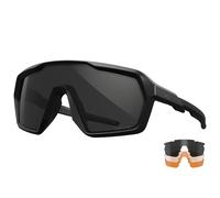 Wiley X Citadel Set 3in1 Tactical Glasses - Grey/Clear/Light/Matte Black