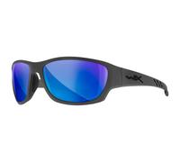 Wiley X Climb Glasses - Captivate Polarised Blue Mirror/Matte Grey