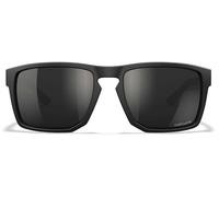 Wiley X Founder Glasses - Captivate Polarized Black Mirror/Matte Black