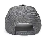 Wiley X │ WX Trucker Cap | Grey Cotton Grey Mesh | Men Ajustable Lightweight Breathable Snapback 6 Panel Hat | Sun Visor | Perfect for Shooting Airsoft Sport Outdoor