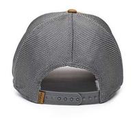 Wiley X │ WX Trucker Cap | Tan Cotton Grey Mesh | Men Ajustable Lightweight Breathable Snapback 6 Panel Hat | Sun Visor | Perfect for Shooting Airsoft Sport Outdoor