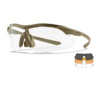 Wiley X Men's Vapor COMM 2,5 Sunglasses, Bronceado Mate, Unica