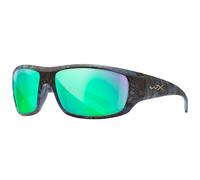 Wiley X Omega Tactical Glasses - Captivate Polarized Green Mirror/Kryptek Neptune