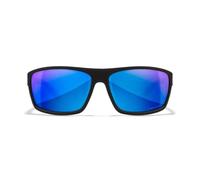 Wiley X Peak Sunglasses - Captivate Polarized Blue Mirror/Matte Black