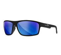 Wiley X Peak Sunglasses - Captivate Polarized Blue Mirror/Matte Black