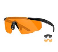 Wiley X Saber Advanced tactical glasses - Set 3in1 Matte Black