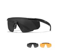Wiley X Saber Advanced Set 2in1 Tactical Glasses - Smoke Grey/Light Rust/Matte Black
