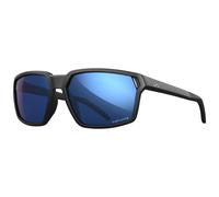 Wiley X Sierra Polarized Matte Black Frame Tactical Glasses - Blue Mirror
