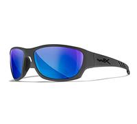 Wiley X Climb Glasses - Captivate Polarised Blue Mirror/Matte Grey