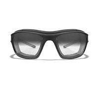 Wiley X Sunglasses OZONE Frame Matte Black Shield Photochromic Grey,Size 63/18 / 125