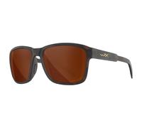 Wiley X Trek Glasses - Captivate Polarized Copper/Matte Havana Brown
