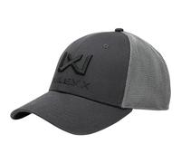 Wiley X Trucker Cap Mens Outdoor Hike Mesh Sports Hat Dark Grey/Black