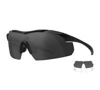 Wiley X Vapor 2.5 Grey/Clear Tactical Glasses - Matte Black