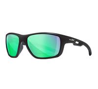 Wiley X WX Aspect Captivate Tactical Glasses - Polarized Green Mirror/Matte Black