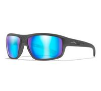 Wiley X WX Contend Tactical Ballistic Sunglasses Captivate Blue Mirror Lens Matt