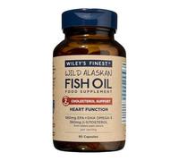 Wiley's Finest Wild Alaskan Fish Oil - Cholesterol Support - 90 C