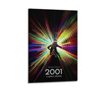 WILFCXSC 2001 A Space Odyssey Movie Canvas Wall Art Poster Decor Living Room Modern Family Bedroom 16x24inch(40x60cm) Frame-style
