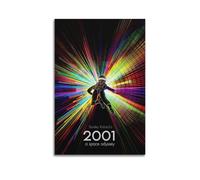 WILFCXSC 2001 A Space Odyssey Movie Canvas Wall Art Poster Decor Living Room Modern Family Bedroom 24x36inch(60x90cm) Unframe-style