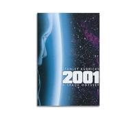 WILFCXSC Classic Movie Poster 2001 A Space Odyssey Canvas Wall Art Poster Decor Living Room Modern Family Bedroom 20x30inch(50x75cm) Unframe-style