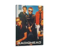 WILFCXSC Radiohead-the Bends 4 Canvas Wall Art Poster Decor Living Room Modern Family Bedroom 08x12inch(20x30cm) Frame-style
