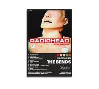 WILFCXSC Radiohead-the Bends Canvas Wall Art Poster Decor Living Room Modern Family Bedroom 24x36inch(60x90cm) Unframe-style