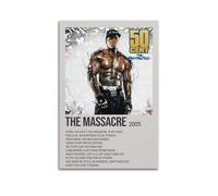WILFCXSC The Massacre By 50 Cent Canvas Wall Art Poster Decor Living Room Modern Family Bedroom 16x24inch(40x60cm) Unframe-style