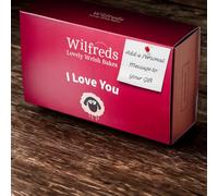 Wilfred's Traditional Fruit Cake 800g - Rich & Moist Handmade British Fruit Loaf | Classic Bakery Recipe | Cake Gift for Christmas, Easter, Birthdays & Special Occasions (I Love You)