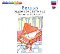 Wilhelm Backhaus - Brahms: Piano Concerto No. 2; Klavierkonzert Nr. 2 B-dur, op. 83 - 6.43581AD