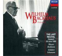Wilhelm Backhaus: The Last Recital - Ossiach, 28 June 1969