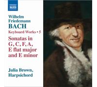 Julia Brown - Bach: Keyboard Works Vol 5