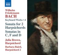 Julia Brown:Barbara Baird - W.F.Bach: Concerto For Two Harpsichords