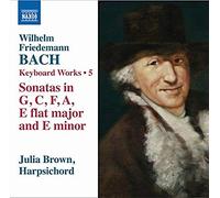 Julia Brown - Bach: Keyboard Works Vol 5